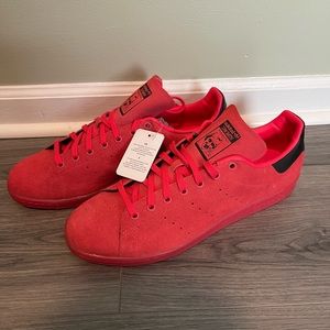 Adidas Stan Smith Red Suede
